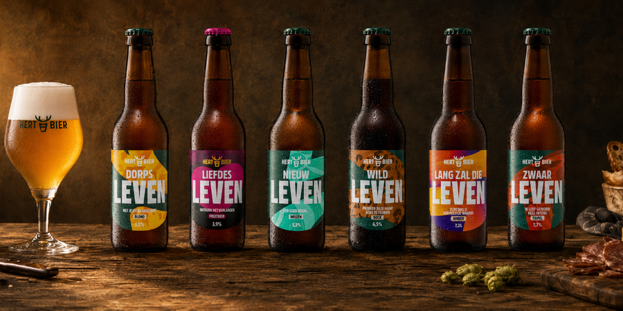Karaktervol Nederlands speciaalbier van Hert Bier bij QSTA