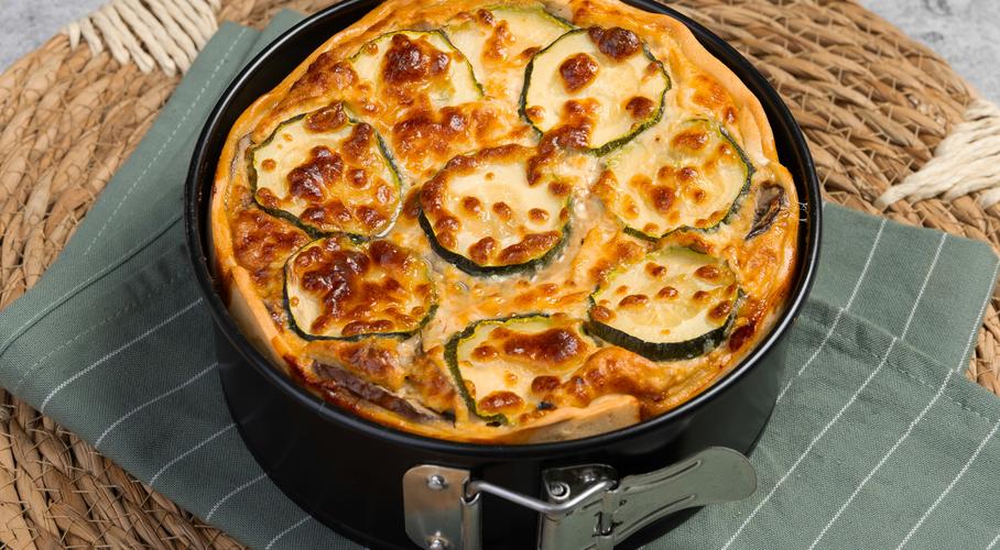 Carbonara quiche