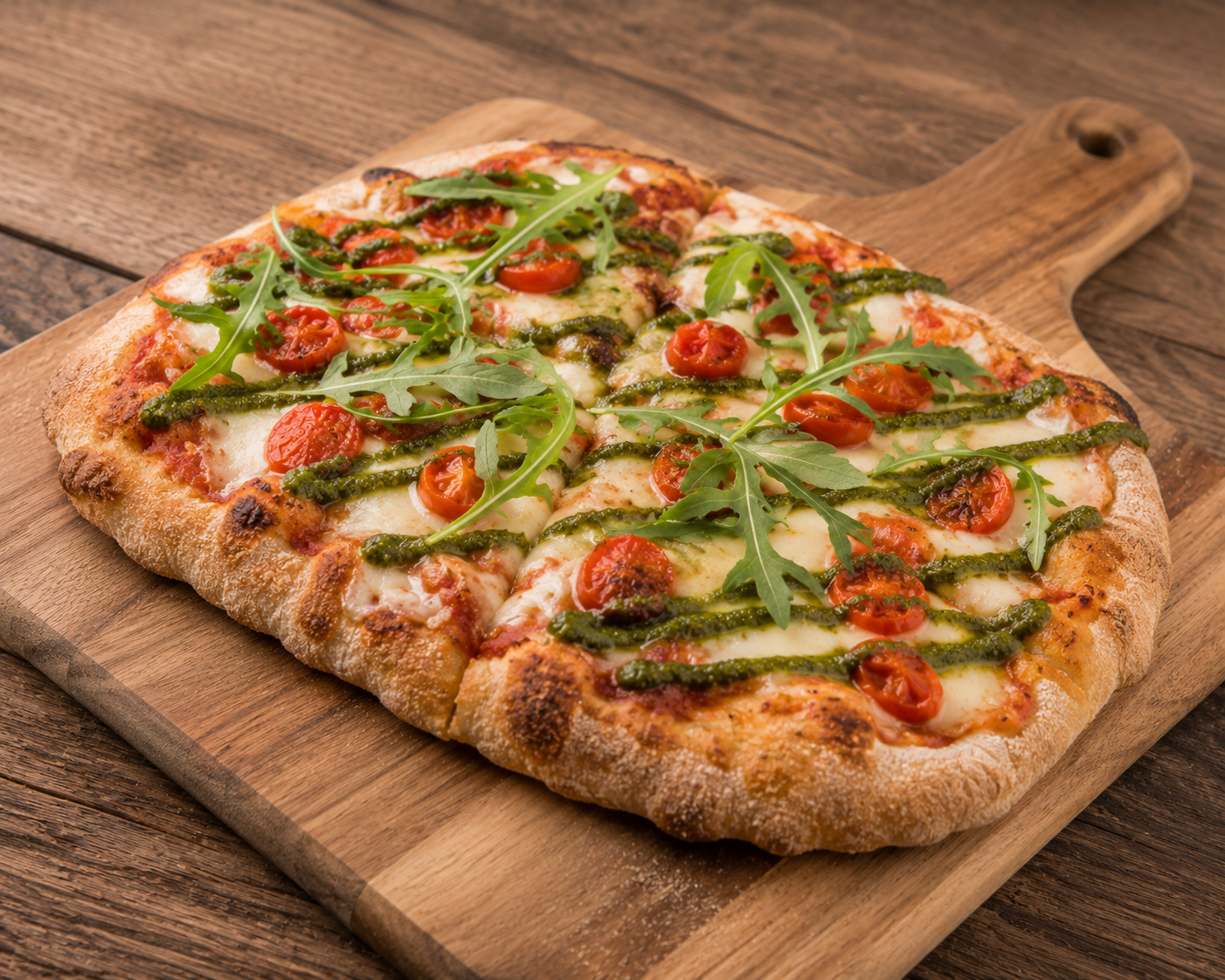 Pinsa Romana Margherita Deluxe