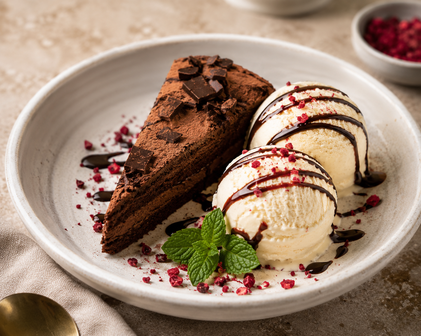 Cheeky Chocolate & Vanilla Coupe