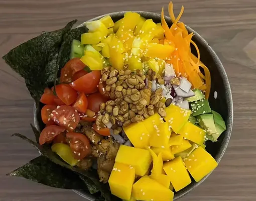 Crunchy pokebowl