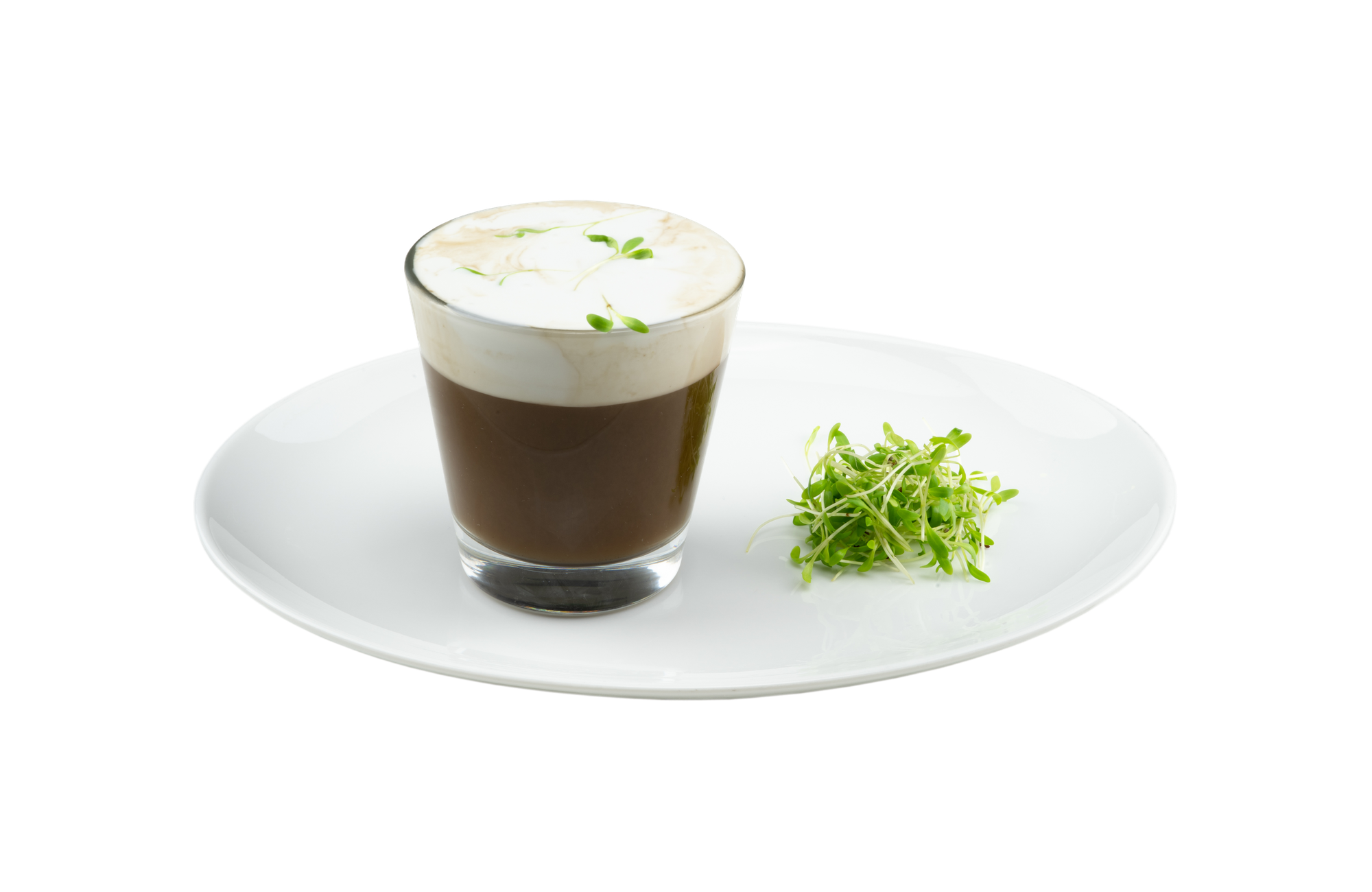 Romige cappuccino