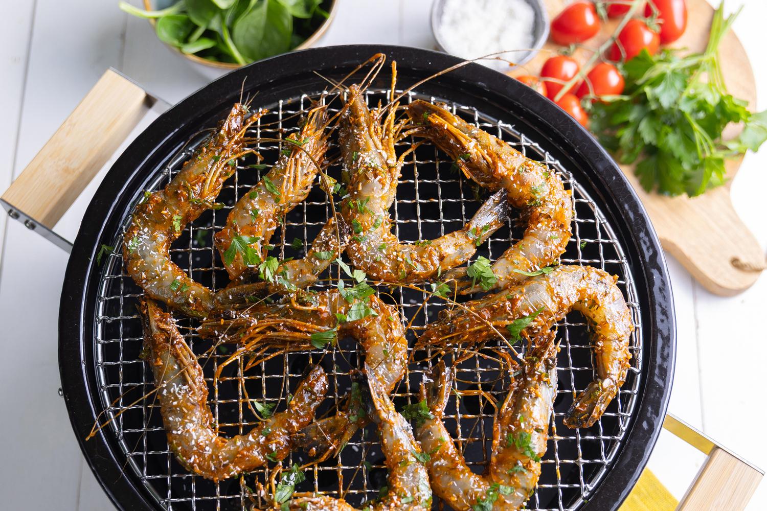 Gamba Cajun style