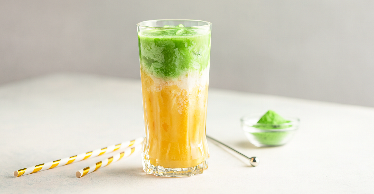 IJs Matcha-Mango-Banaan Refresher