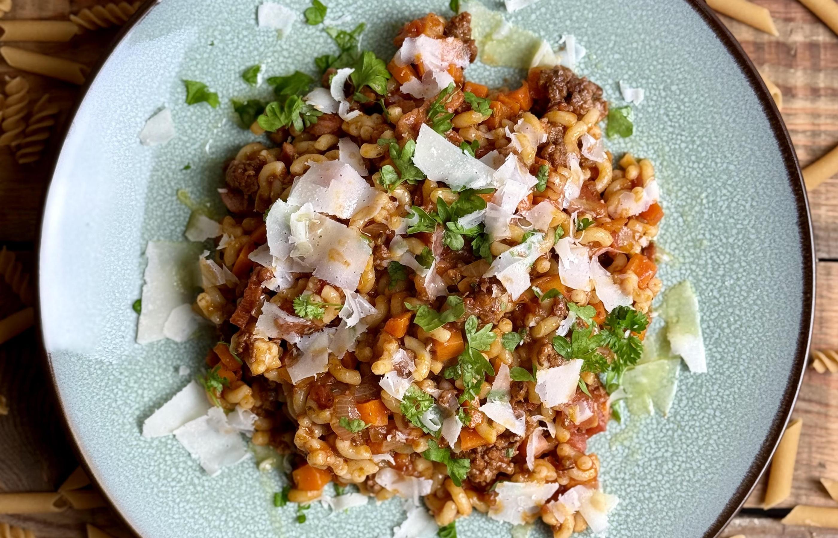Macaroni Bolognese