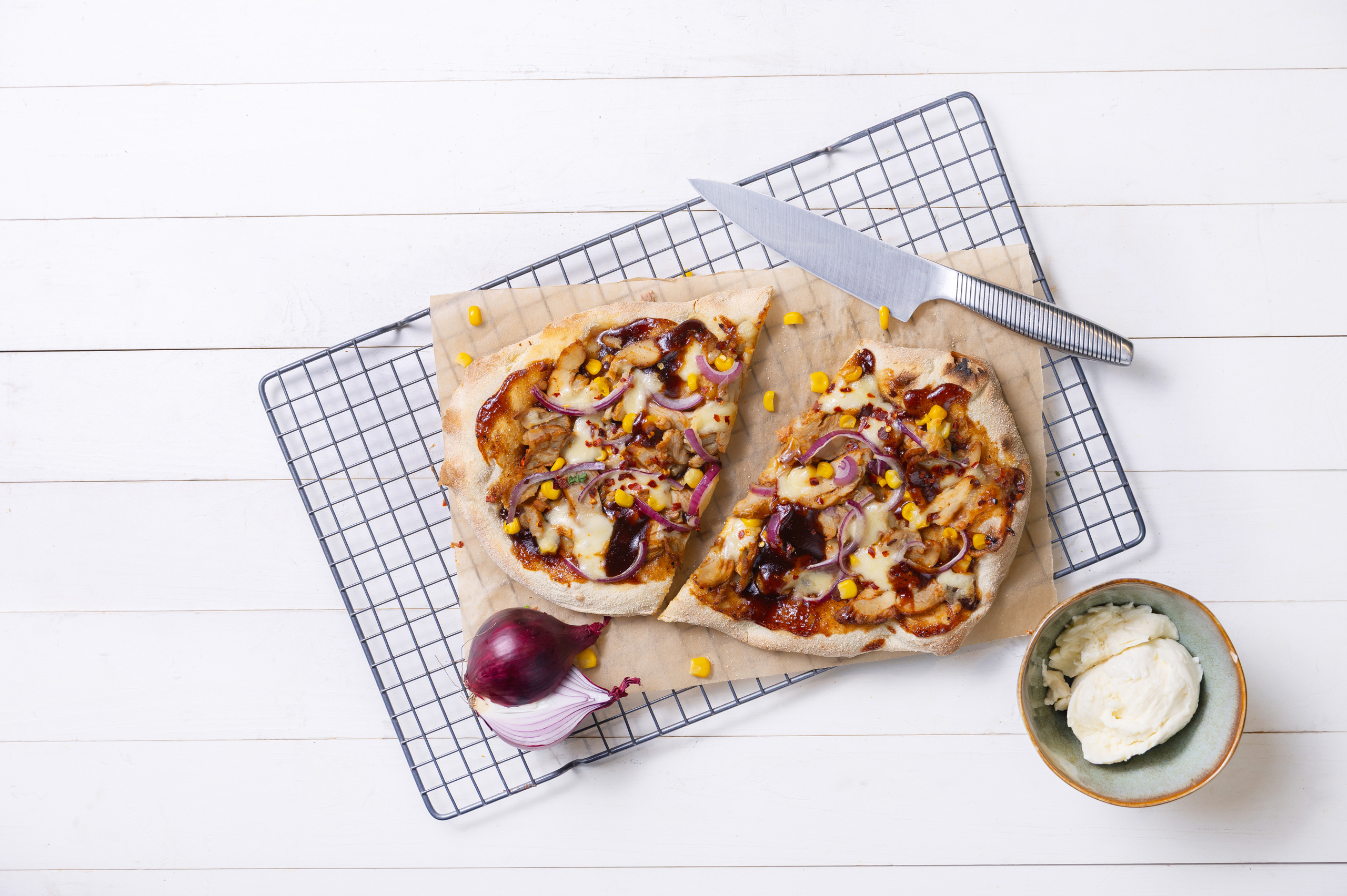 Pinsa BBQ Chicken