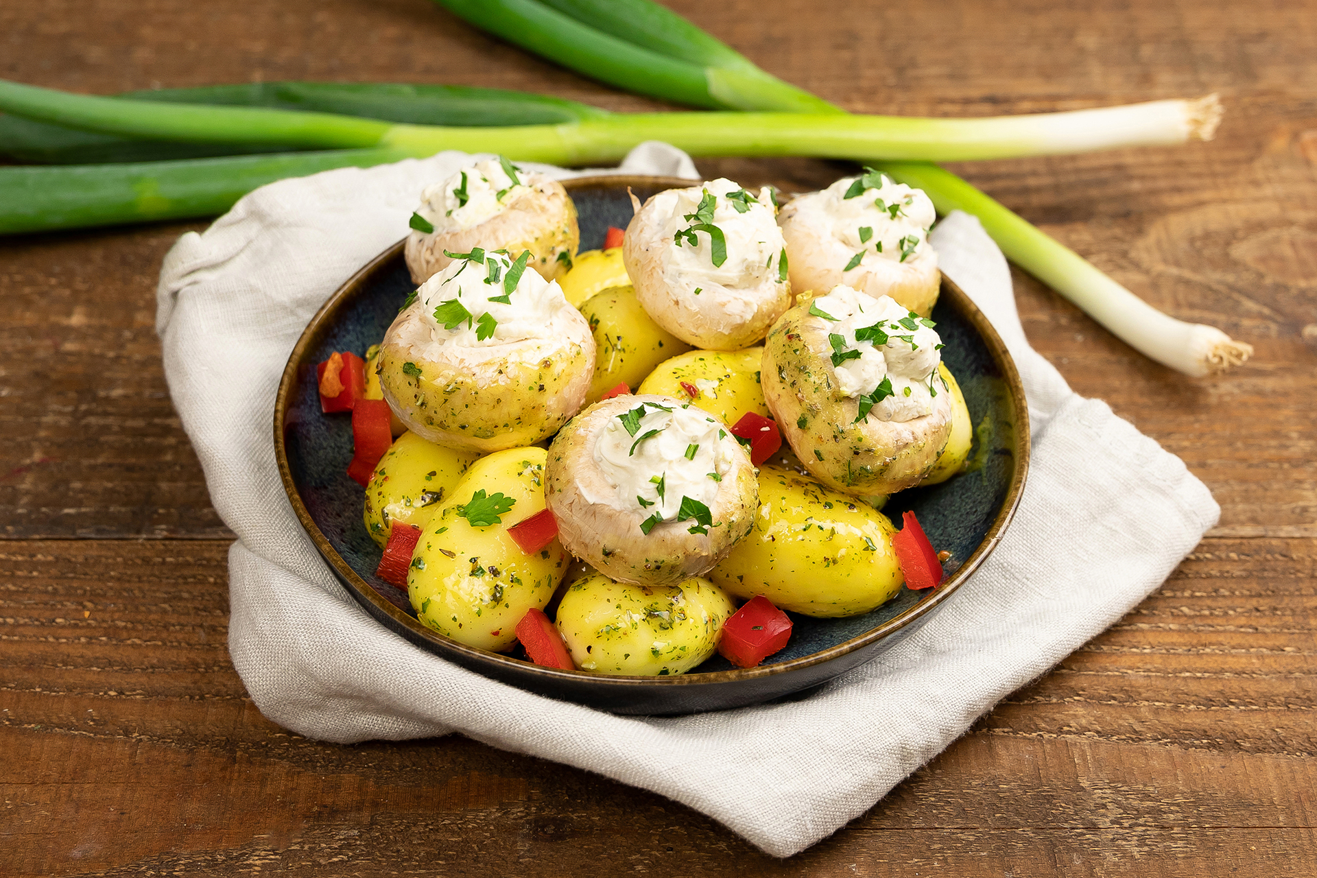 Pofaardappel grill plate
