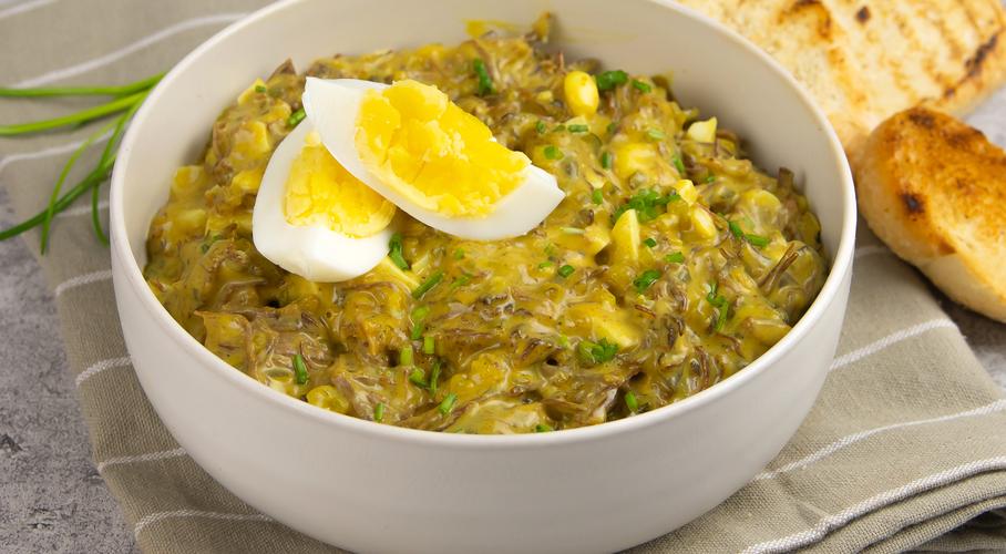 Pulled beef Aloha salade 