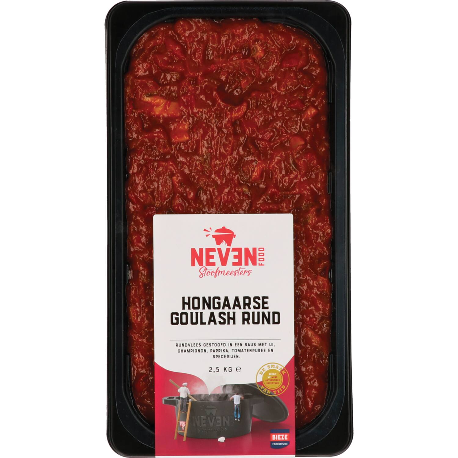 Neven Food goulash Hongaarse stijl rund 2,5kg