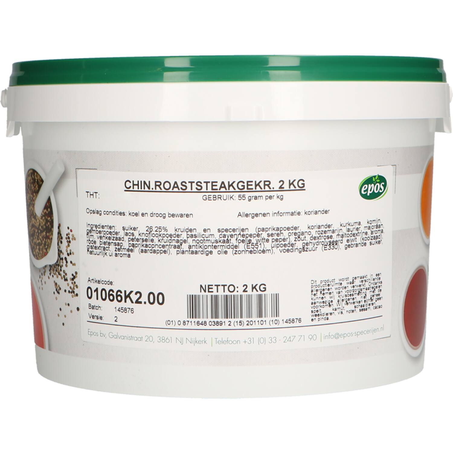 Epos roaststeakkruiden Chinese stijl 2kg