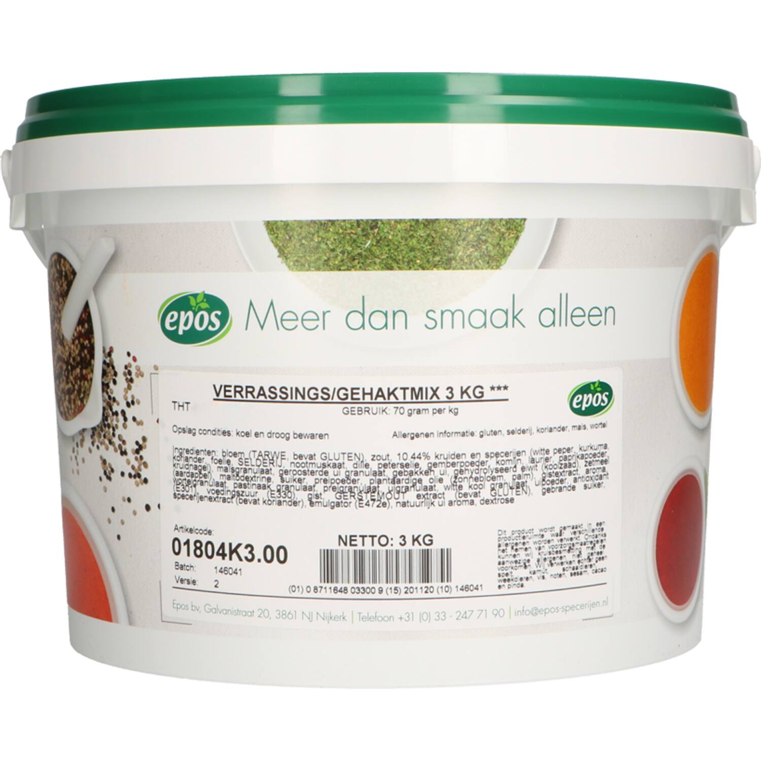 Epos gehaktmix verrassing 3kg