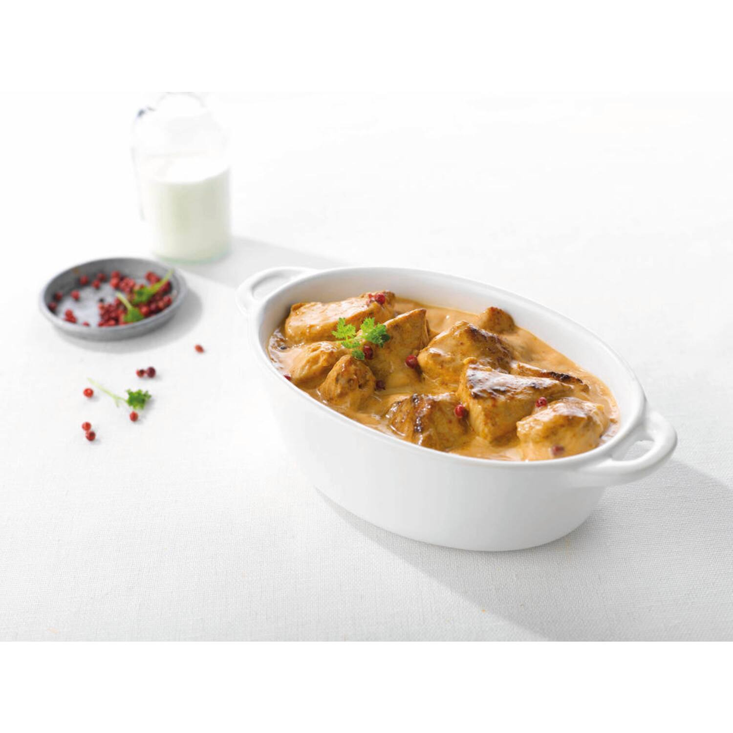 Cookking Stoofpotje van kalkoen in roze pepersaus 2,5 kg