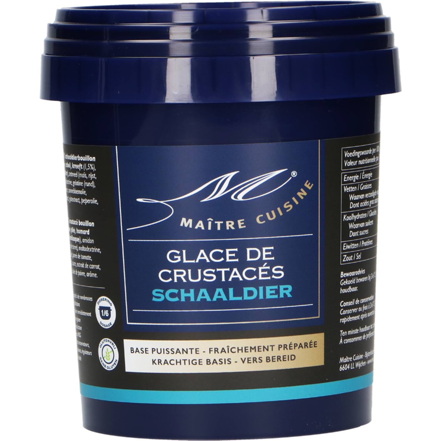 Maître Cuisine glace schaaldier 1kg