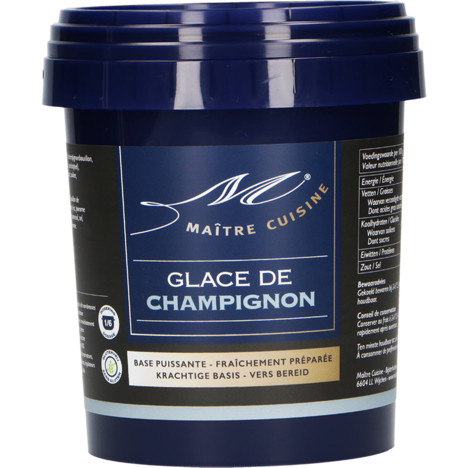 Maître Cuisine glace champignon 1kg
