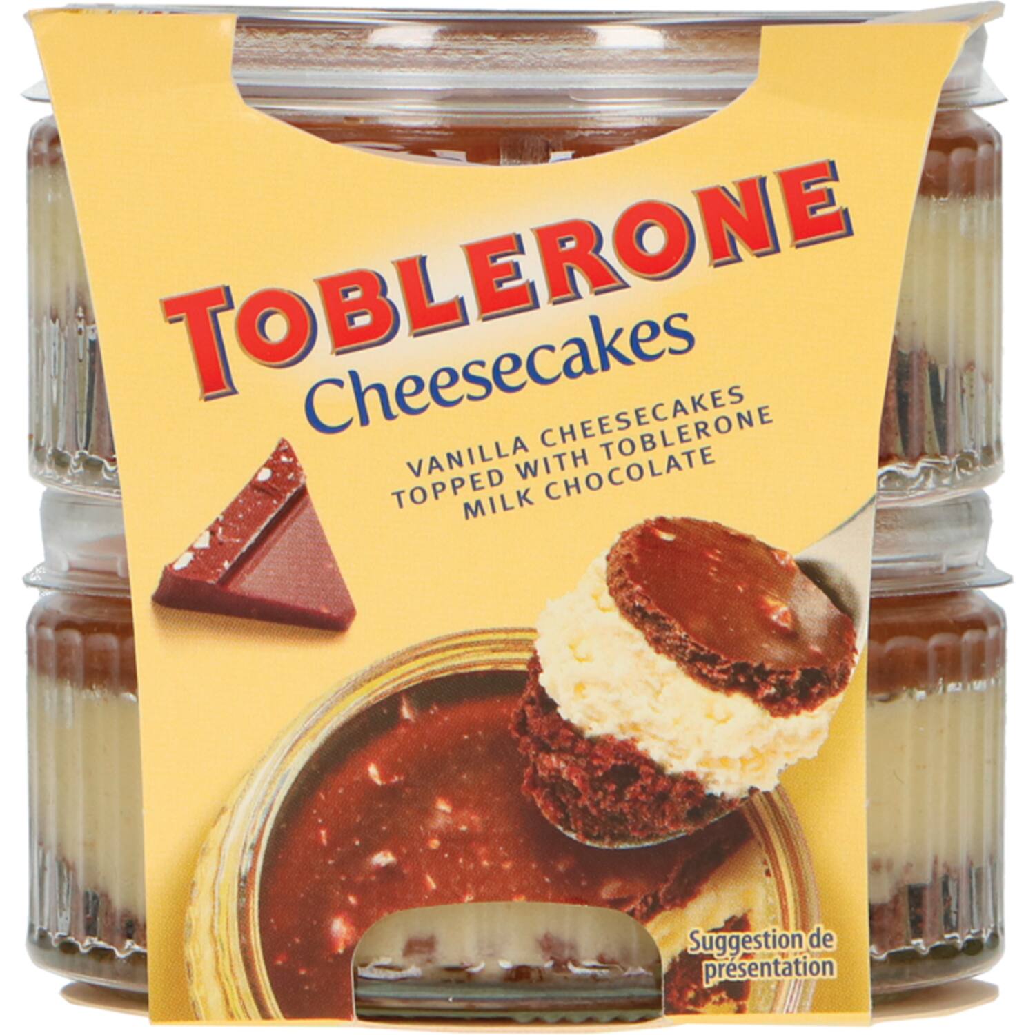 Toblerone cheesecake 4x2x85g