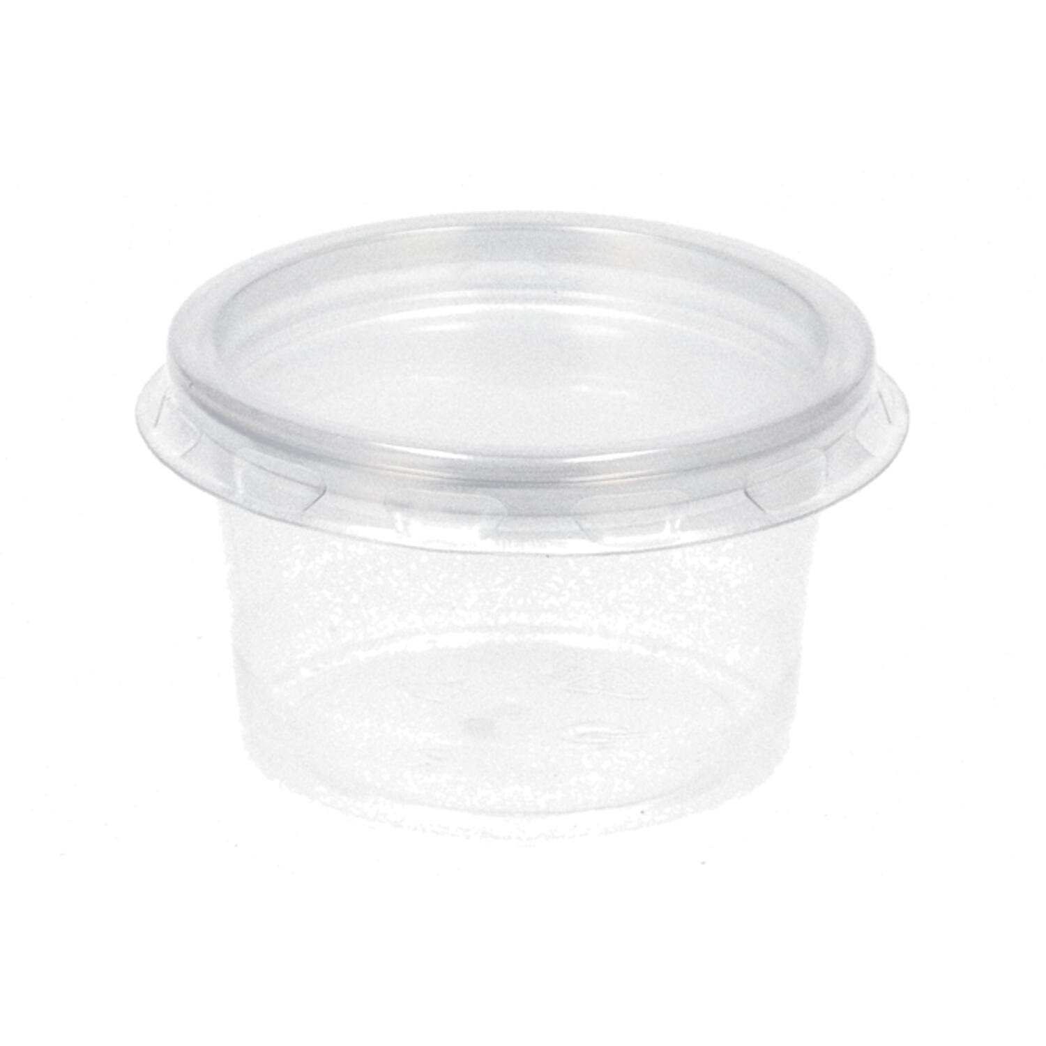 Premium Quality sausbakjes met deksel 30ml 4,6x2,8cm 500st
