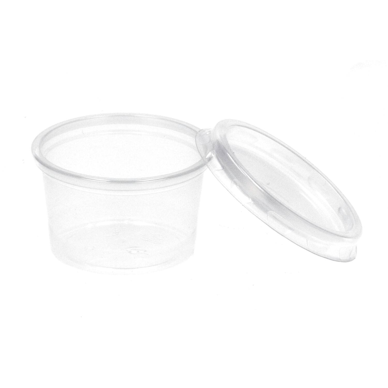 Premium Quality sausbakjes met deksel 30ml 4,6x2,8cm 500st