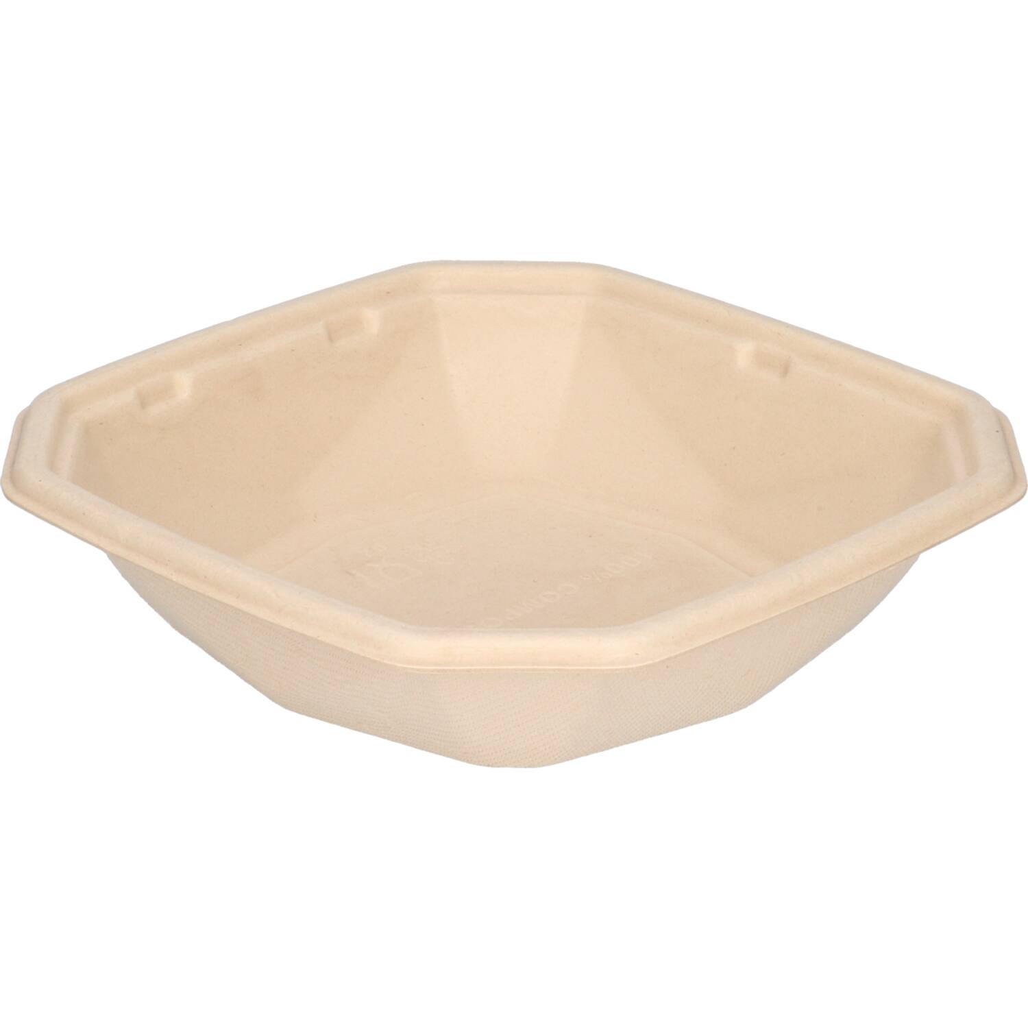 Octaview Bagasse ecoecho 183 x183 x 42 mm naturel - 650 cc