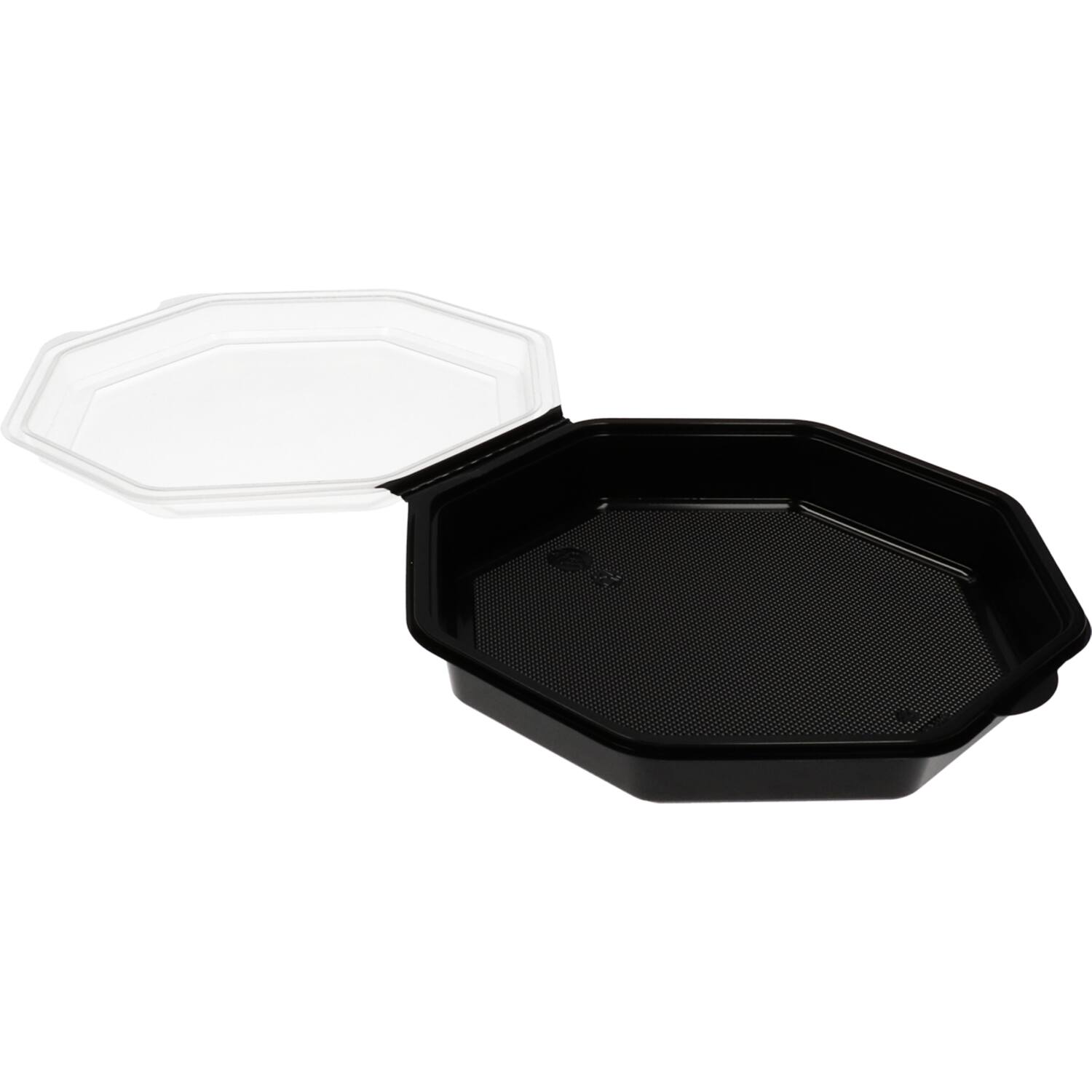 Plastic Bak Octaview zwart nr 0864 -230x50mm 1000cc