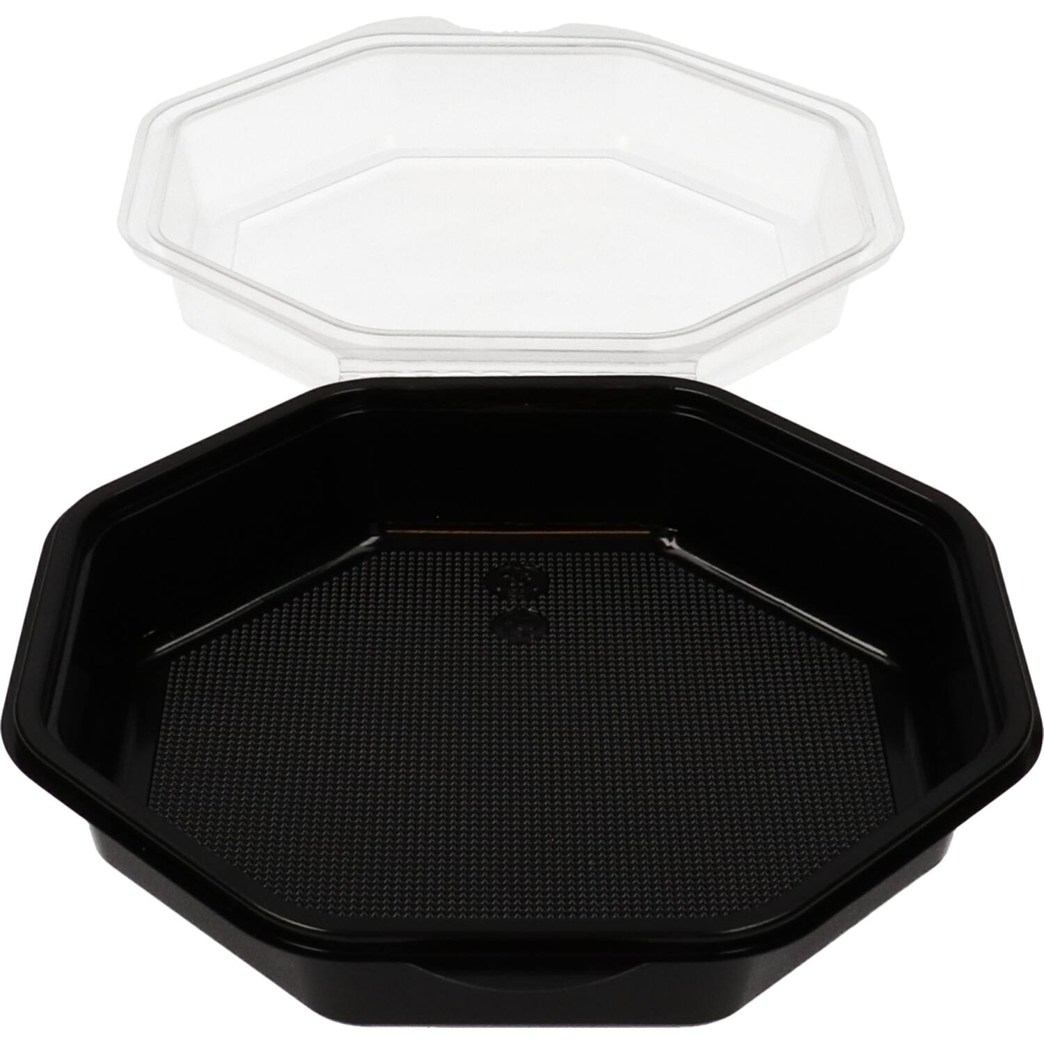 Plastic Bak Octaview zwart nr 0865 -190x60mm 640cc