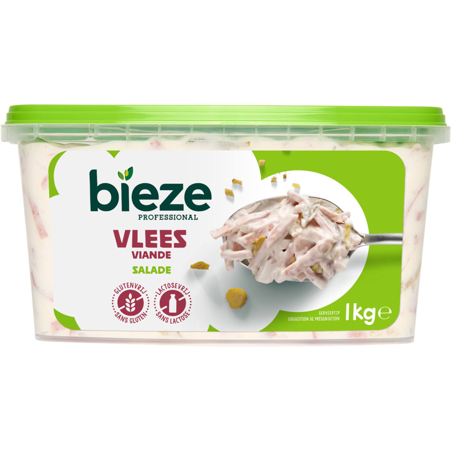Bieze salade vlees Hollands 1kg bak
