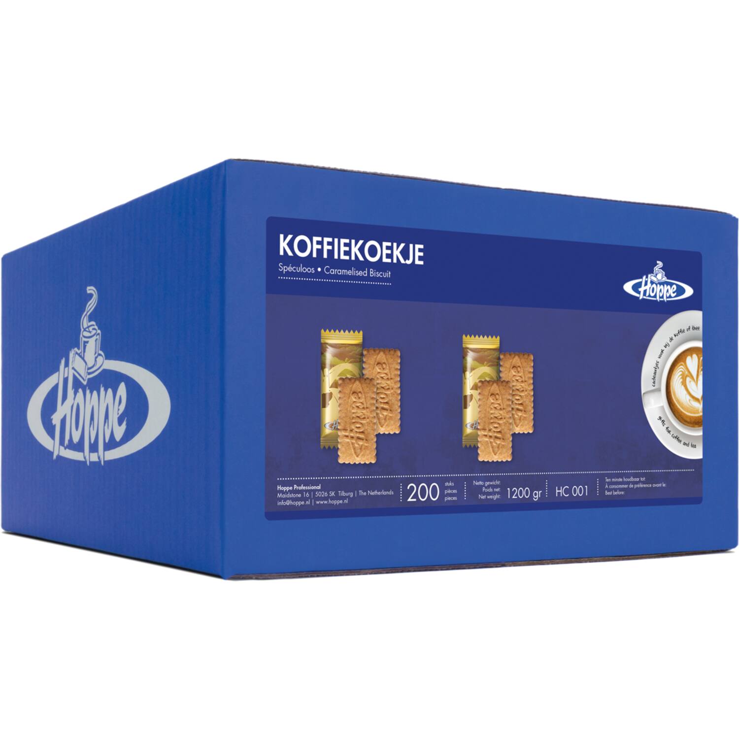 Hoppe koekjes koffiekoekje 200st