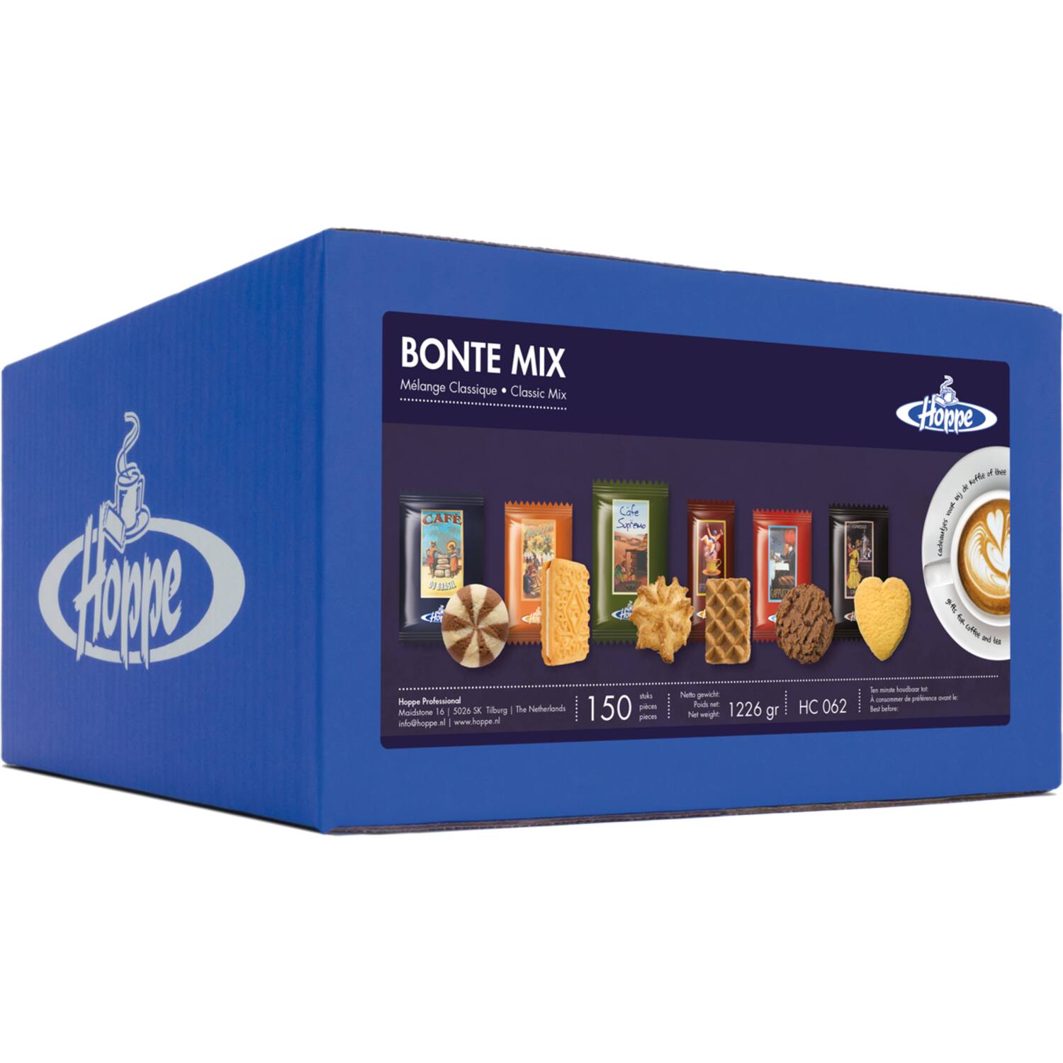Hoppe koekjes bonte mix 150st