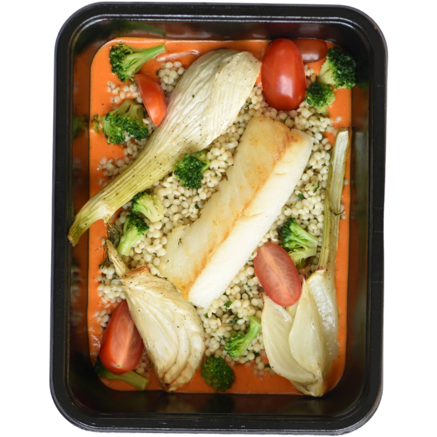 Kjure kabeljauw met parelcouscous en venkel 520g