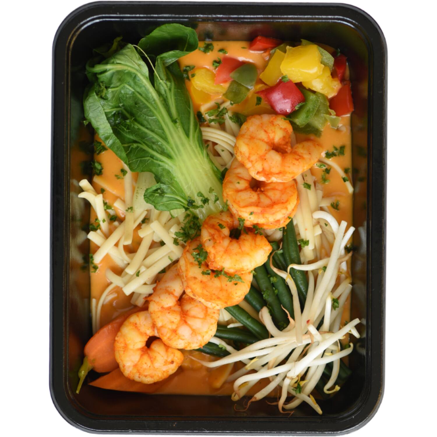 Kjure scampi's met rode curry 500g