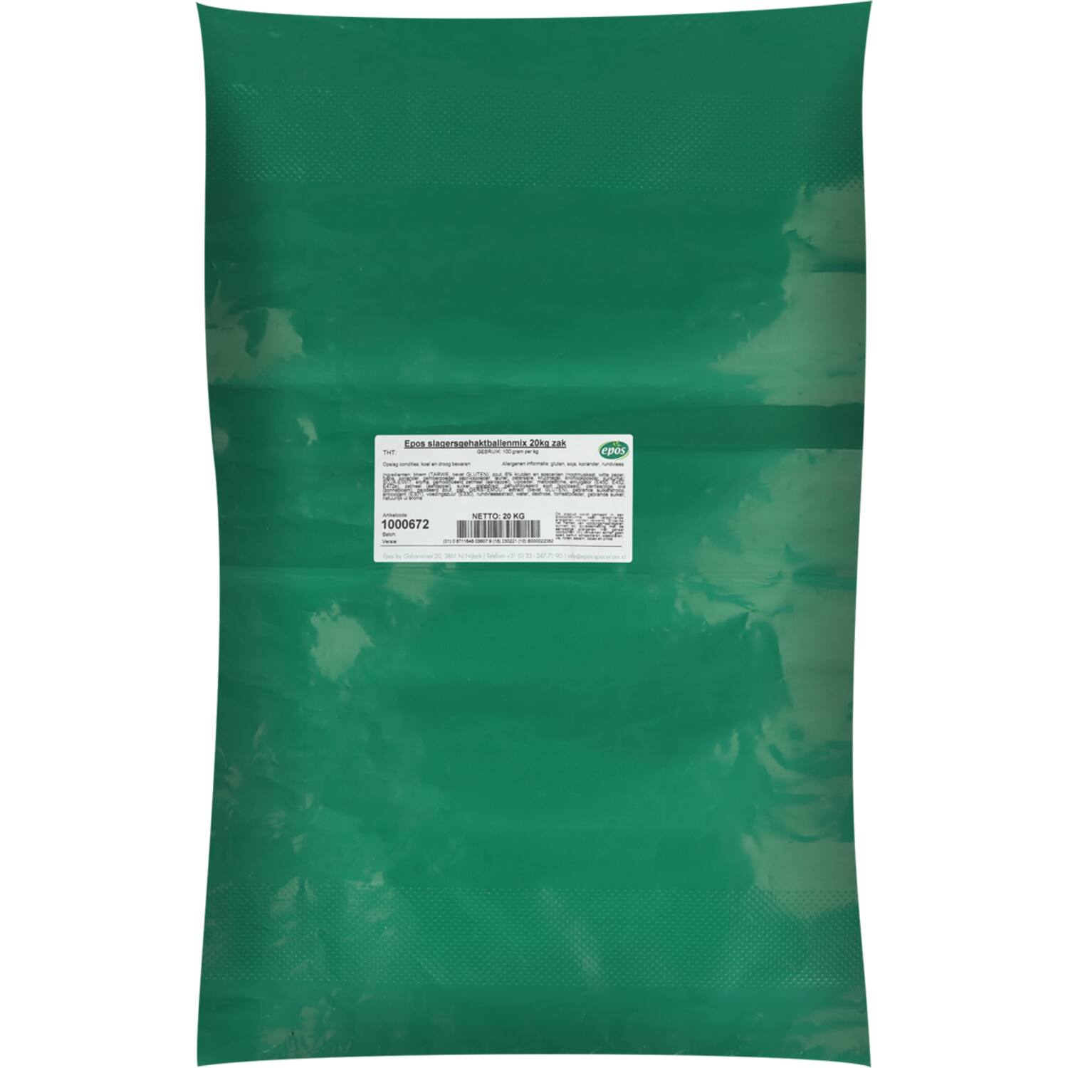 Epos slagersgehaktballenmix 20kg