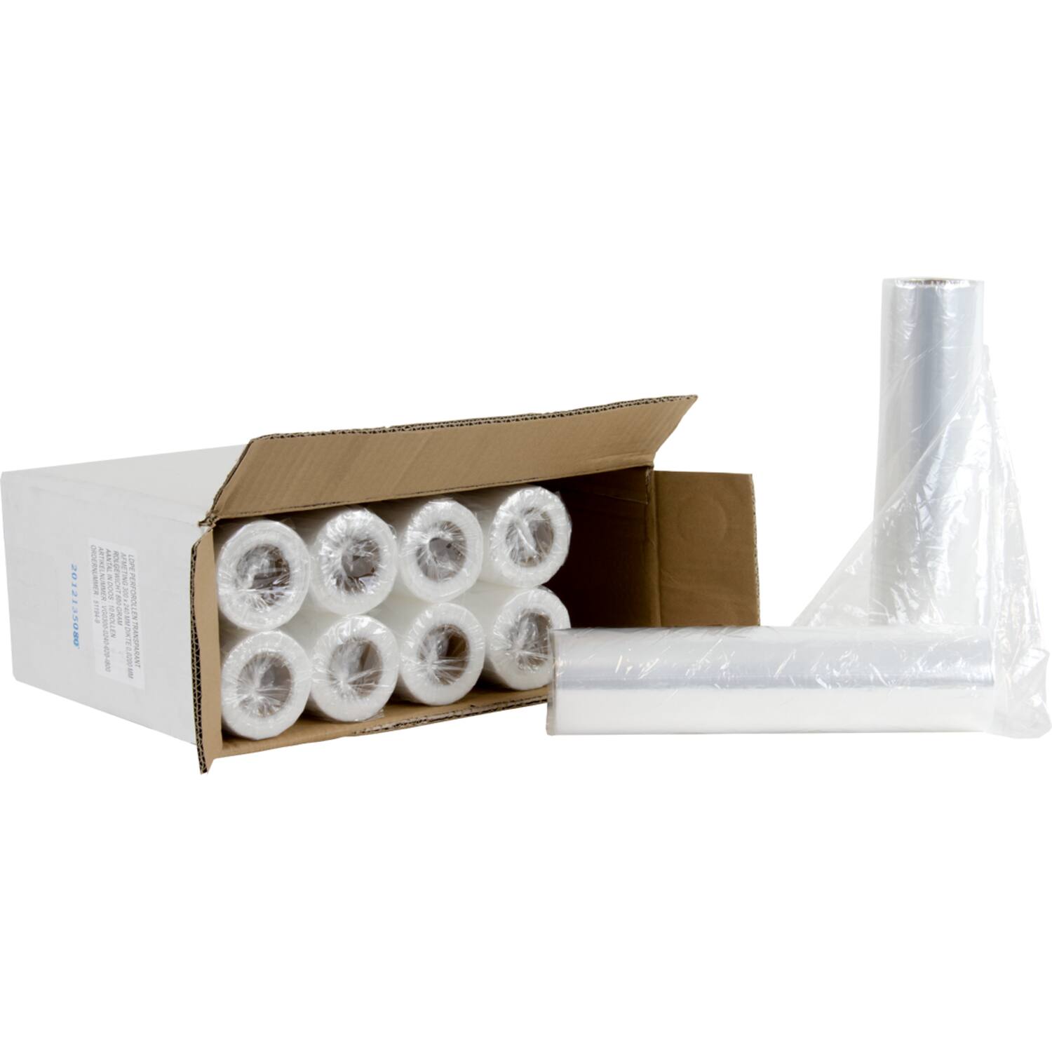 LDPE perforollen transparant 800-grams 10st