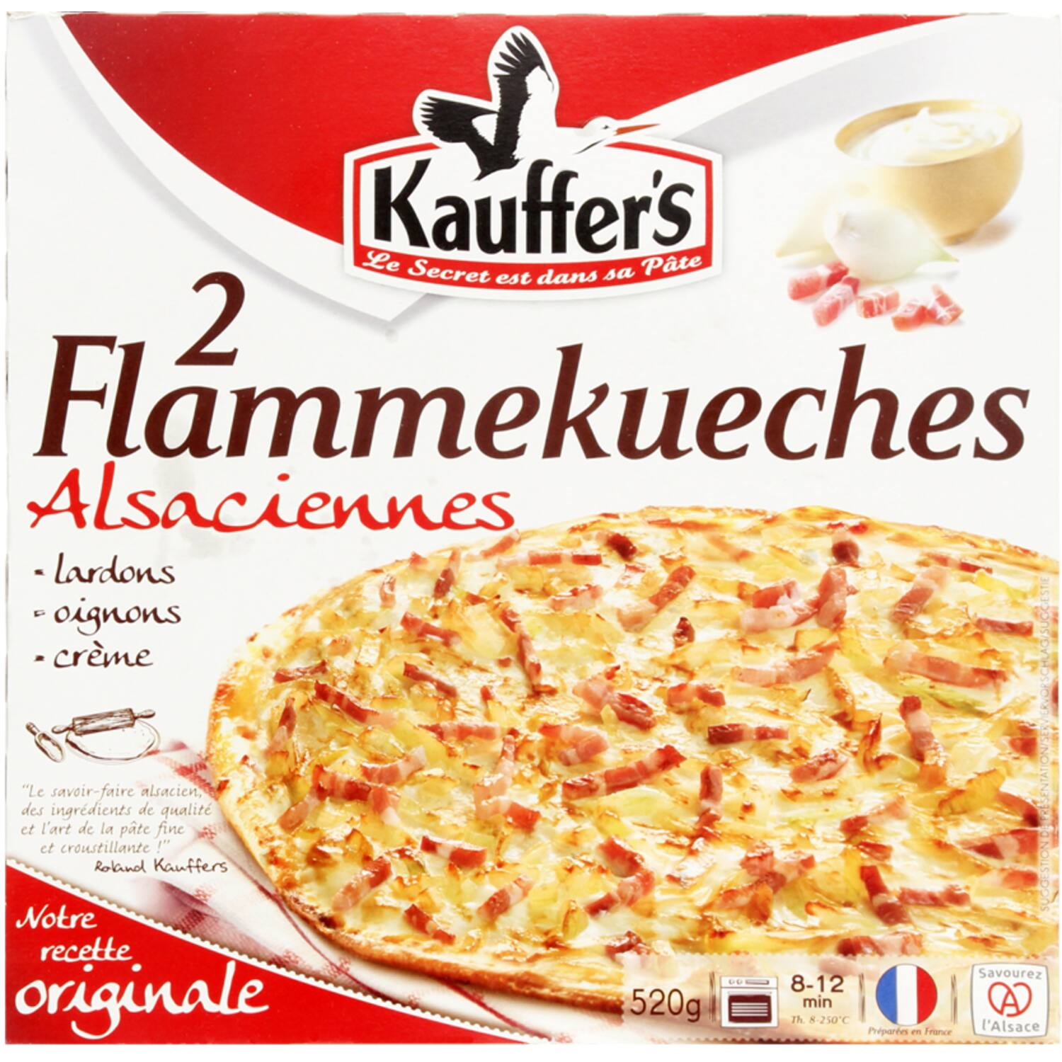Kauffer’s flammkuchen spek-ui 10x2st