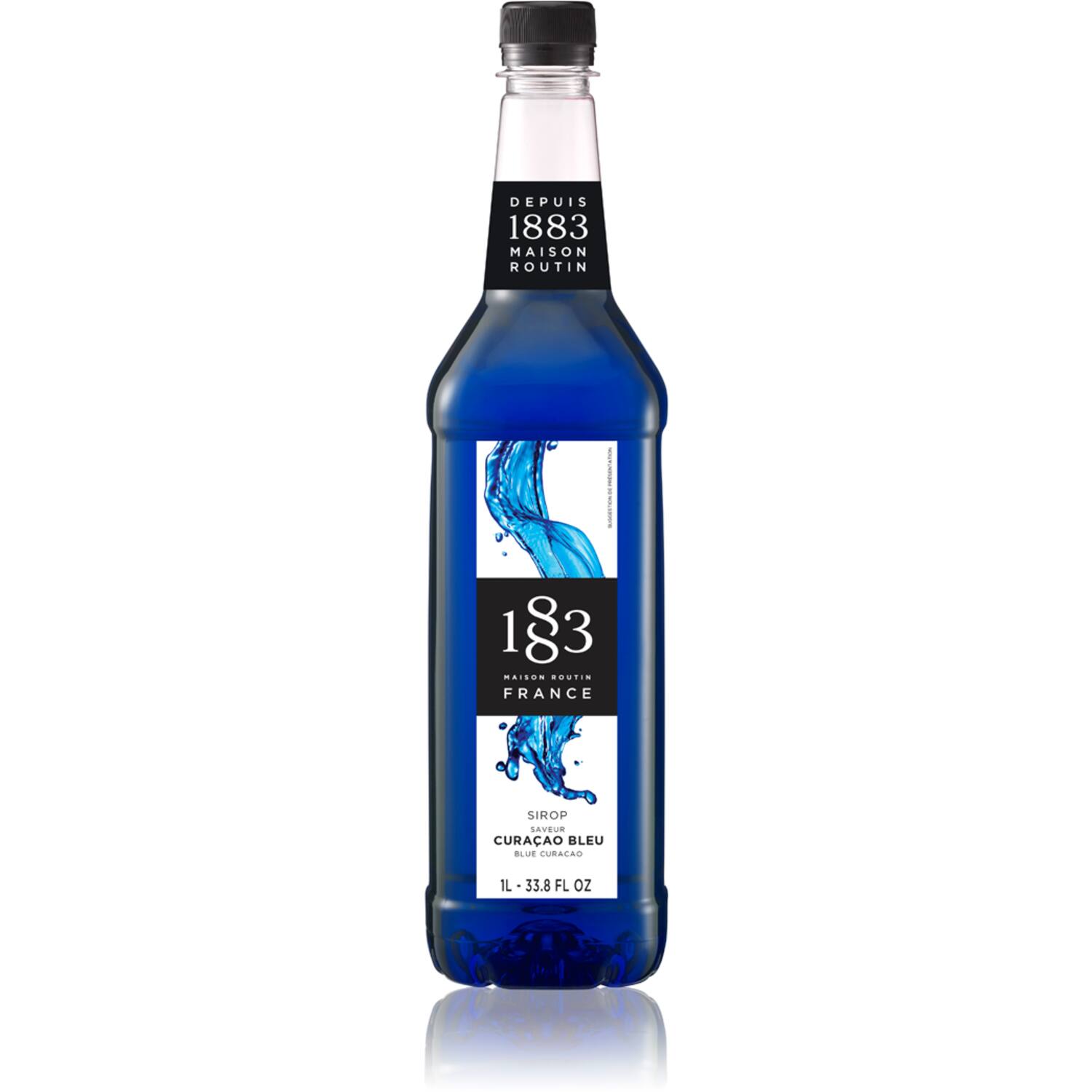 Maison Routin 1883 siroop blue curaçao 1l