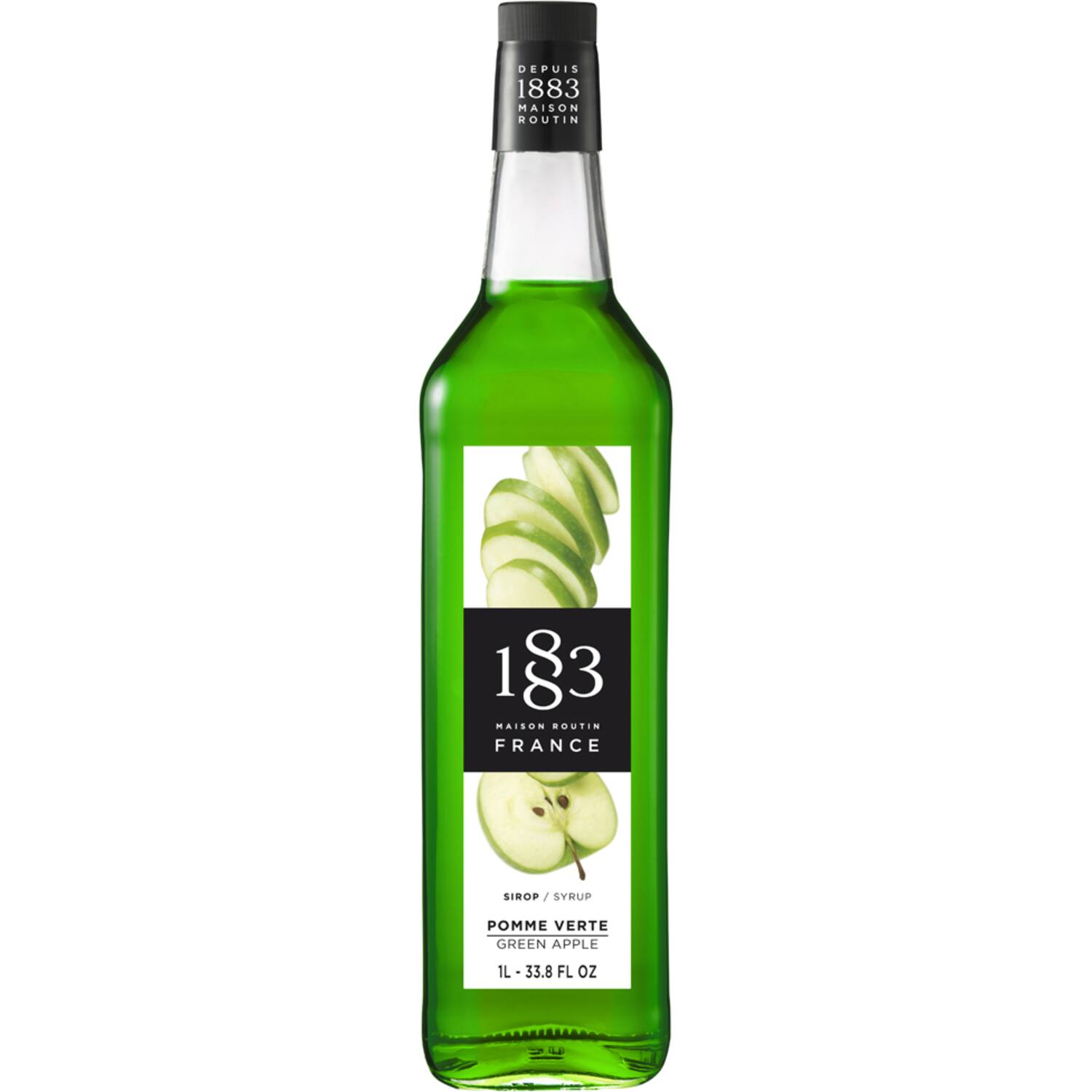 Maison Routin 1883 siroop groene appel 1l