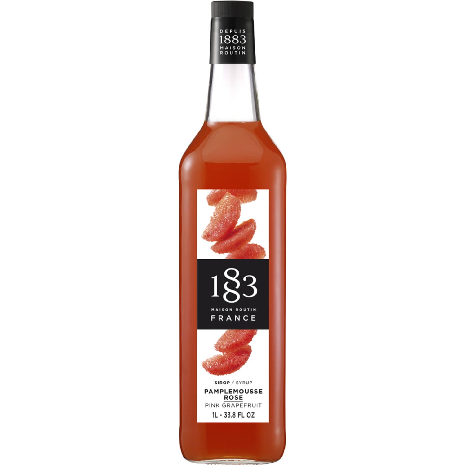 Maison Routin 1883 siroop roze grapefruit 1l