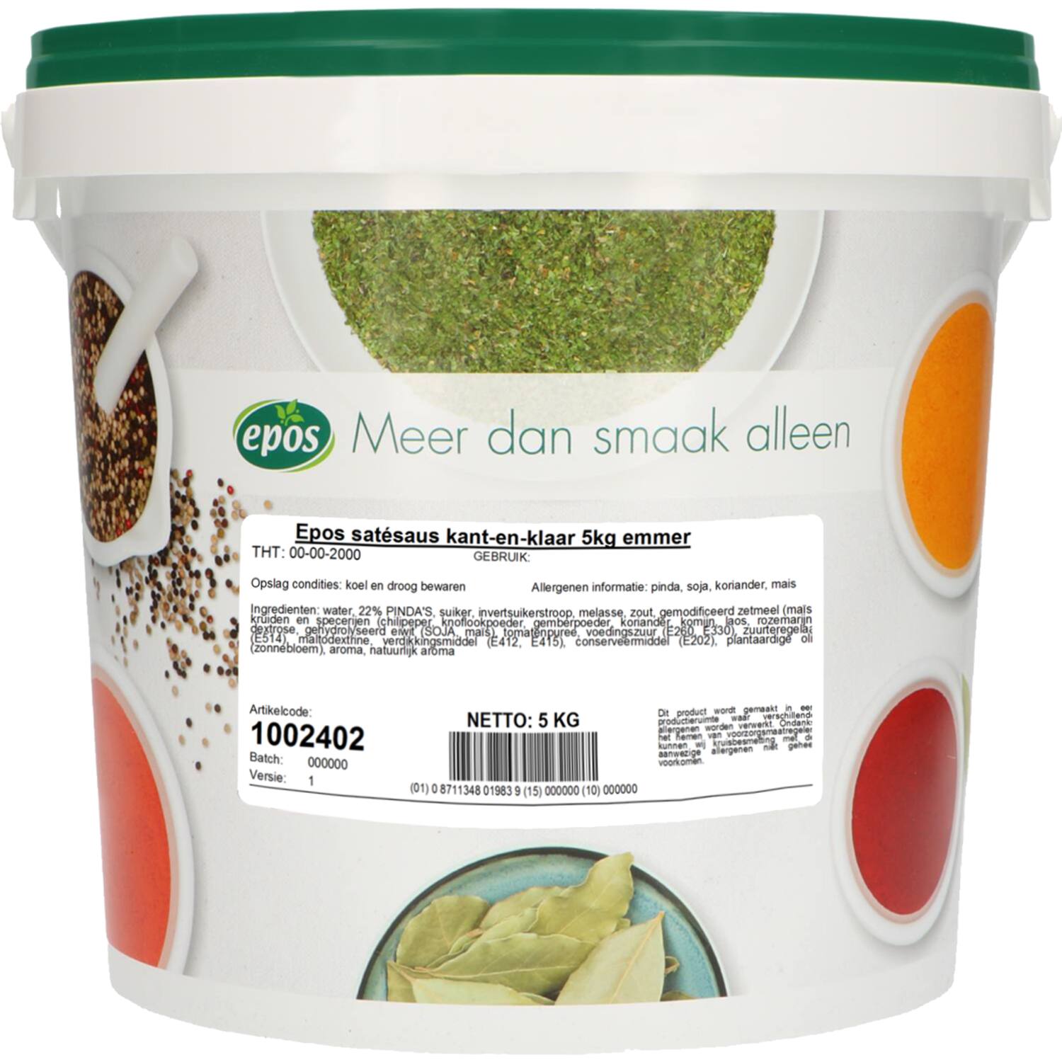 Epos satésaus kant-en-klaar 5kg