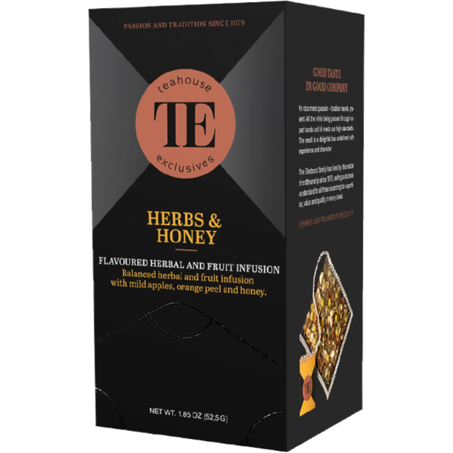 Teahouse Exclusives thee kruiden-honing 6x15x3,5g