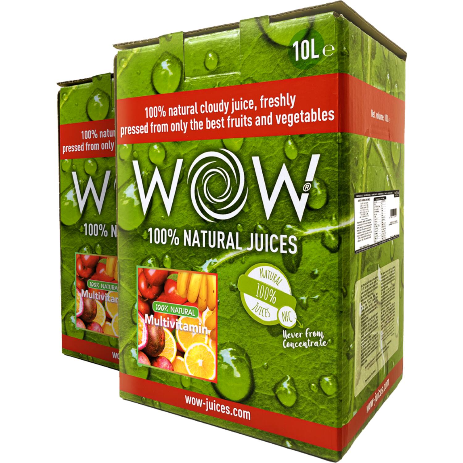 WOW multivitaminesap NFC 2x10l