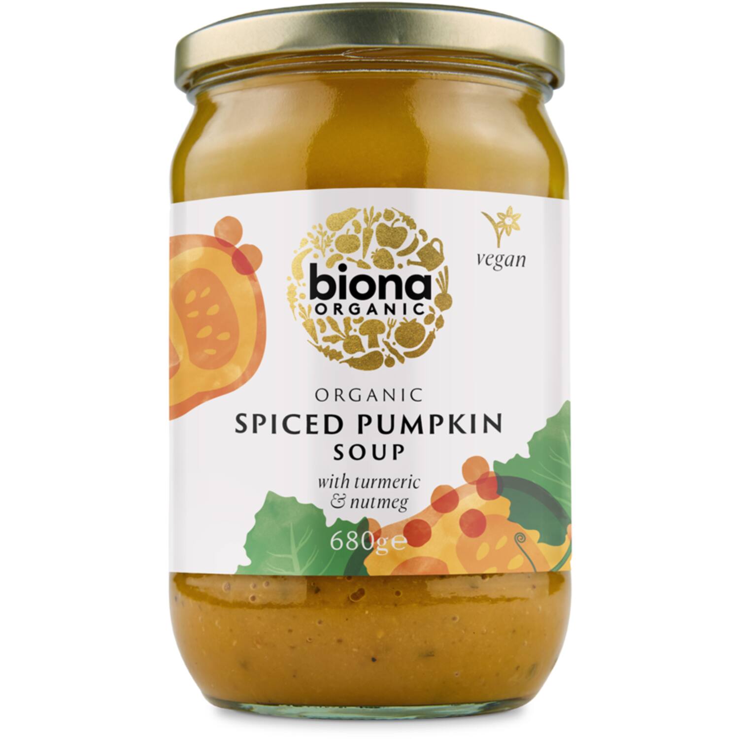 Biona spiced pumpkin soup 6x400g