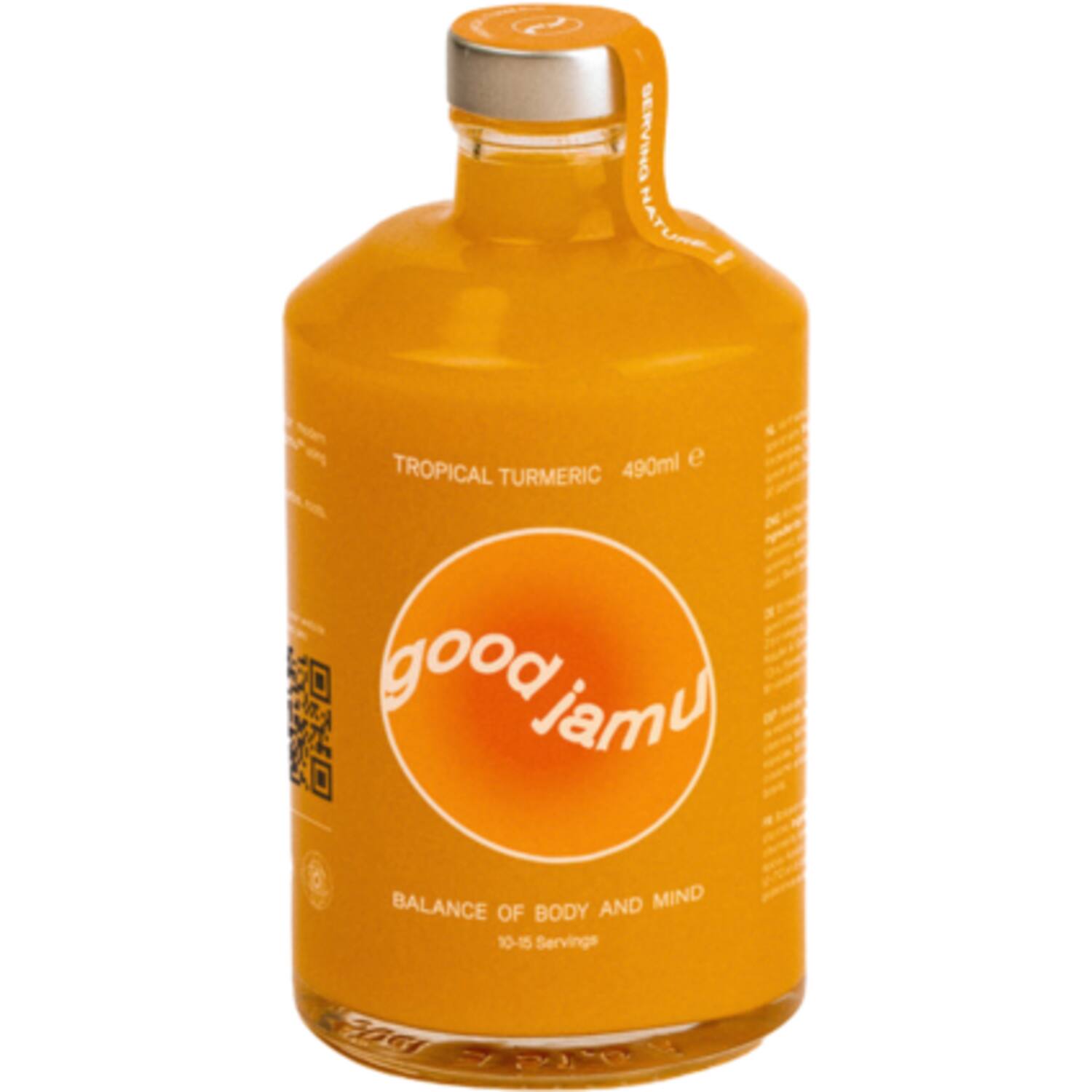 Good Jamu kruidenthee Tropical kurkuma-extract 12x500ml