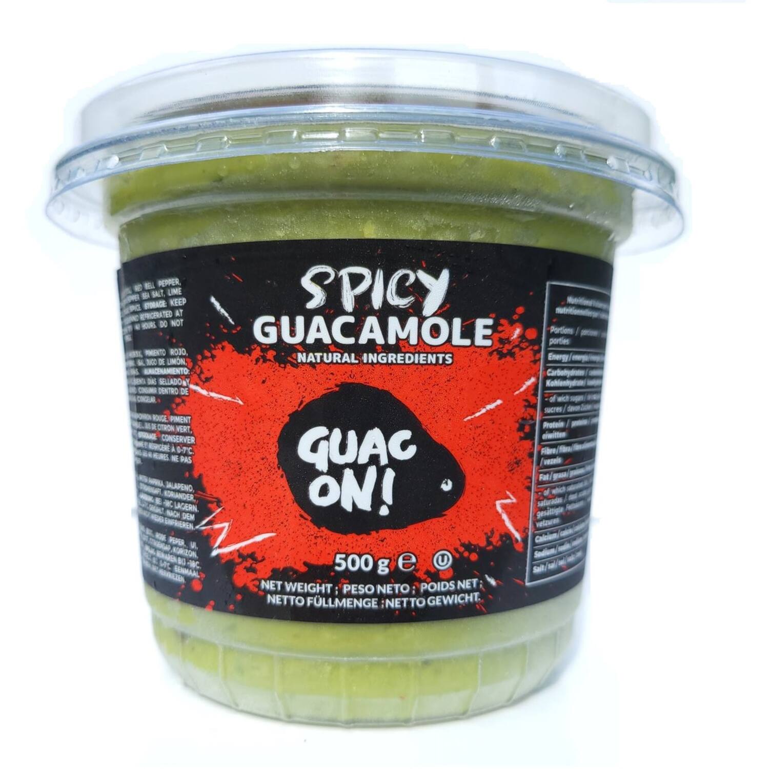 Guac On guacamole spicy 6x500g
