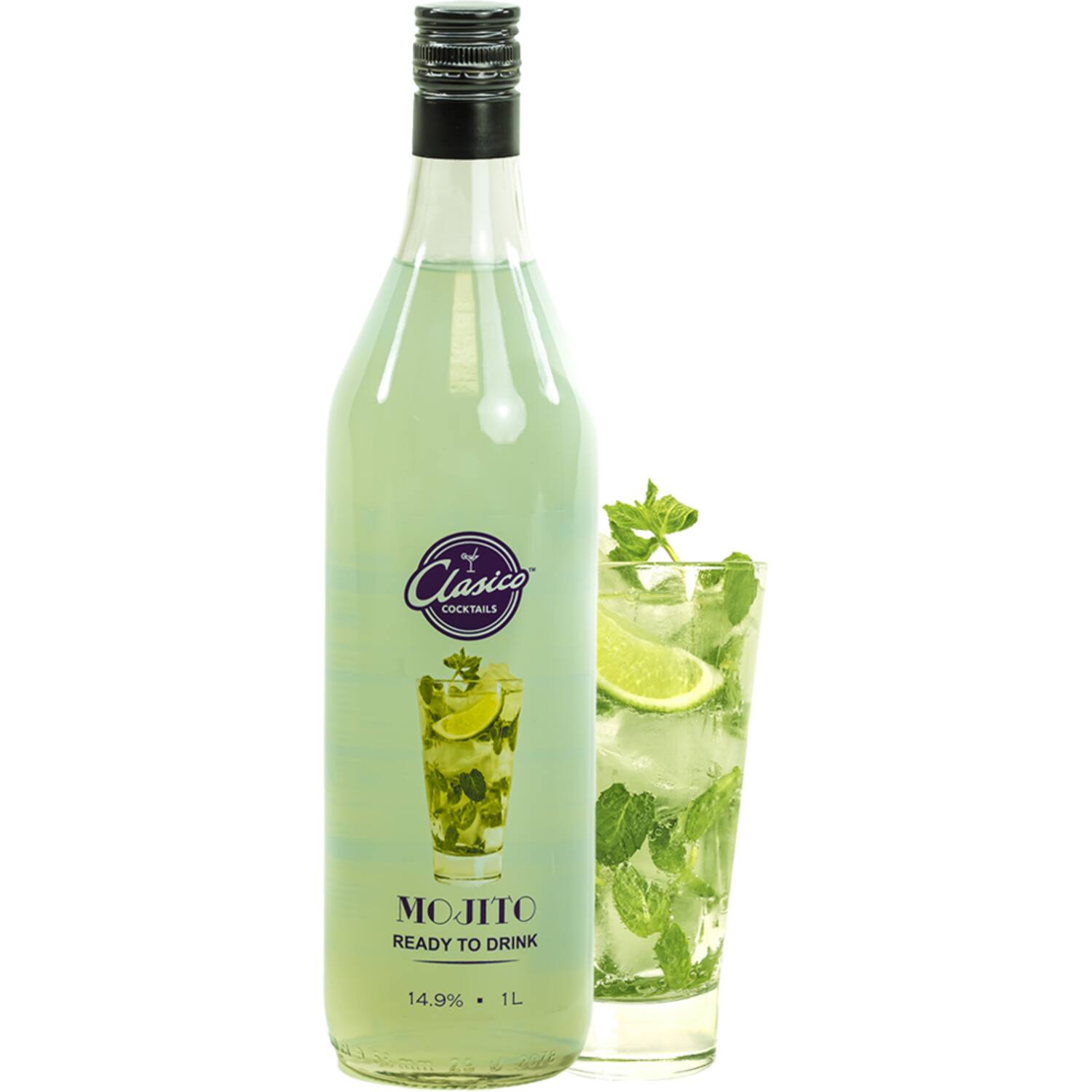 Clasico Cocktails cocktail mojito (14,9%) 1l