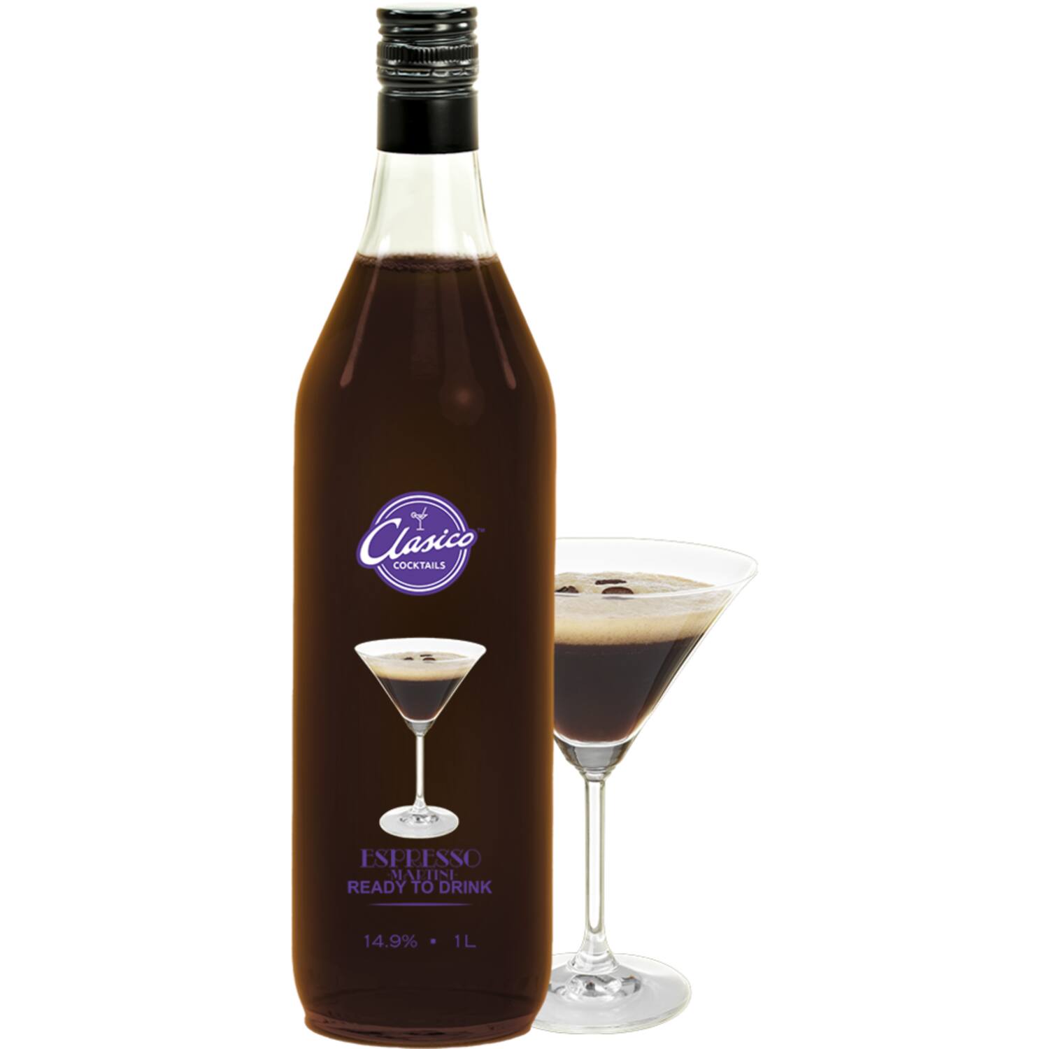 Clasico Cocktails cocktail espresso martini (14,9%) 1l