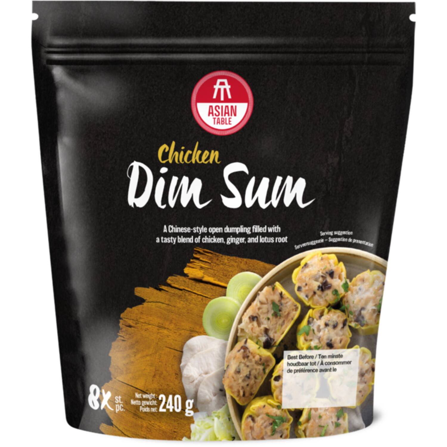 Asian Table dimsum kip 12x240g