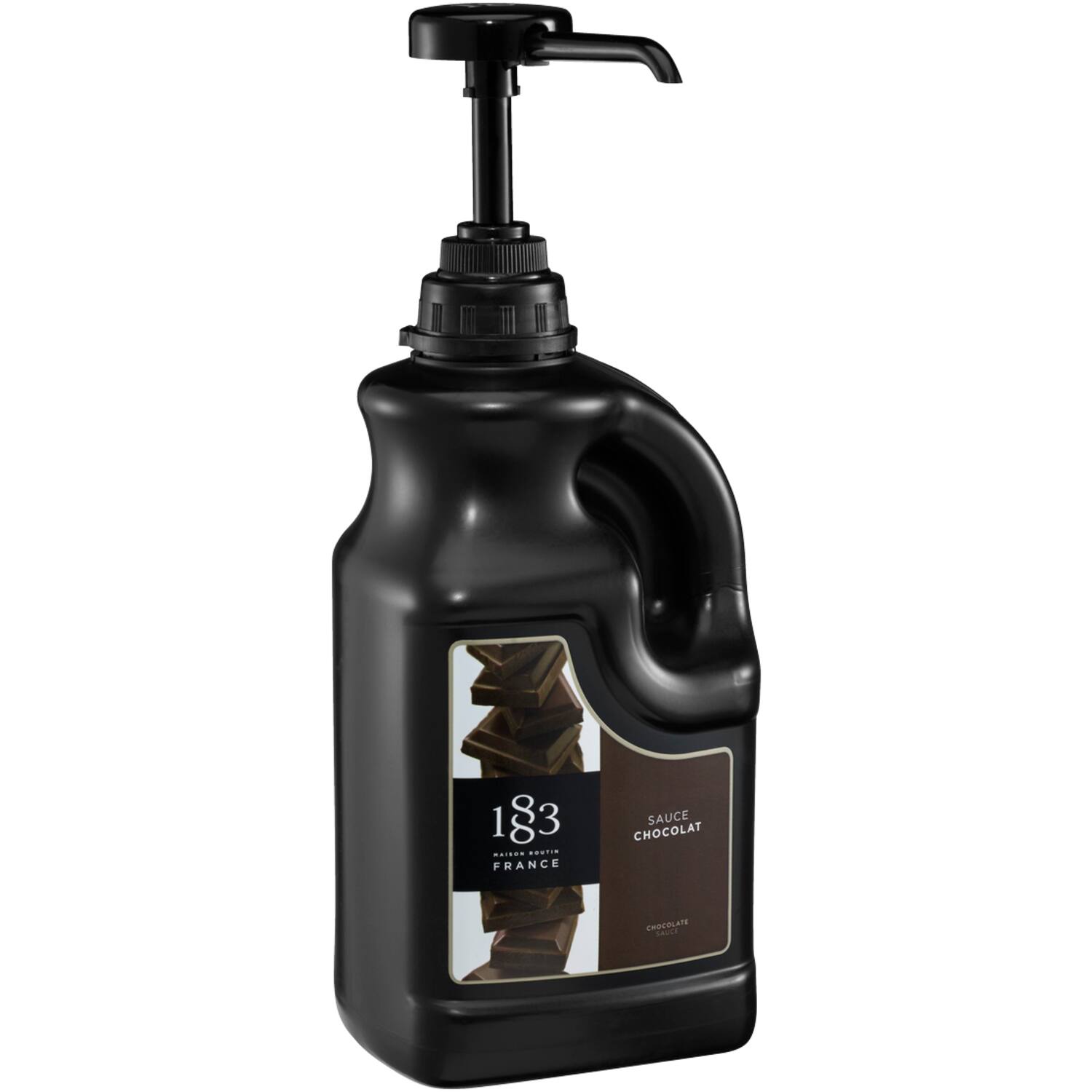 Maison Routin 1883 toppingsaus chocolade 1,89l