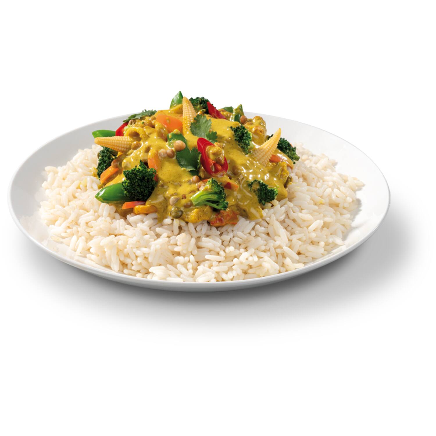 The Green Table Aziatische gele curry 6x550g