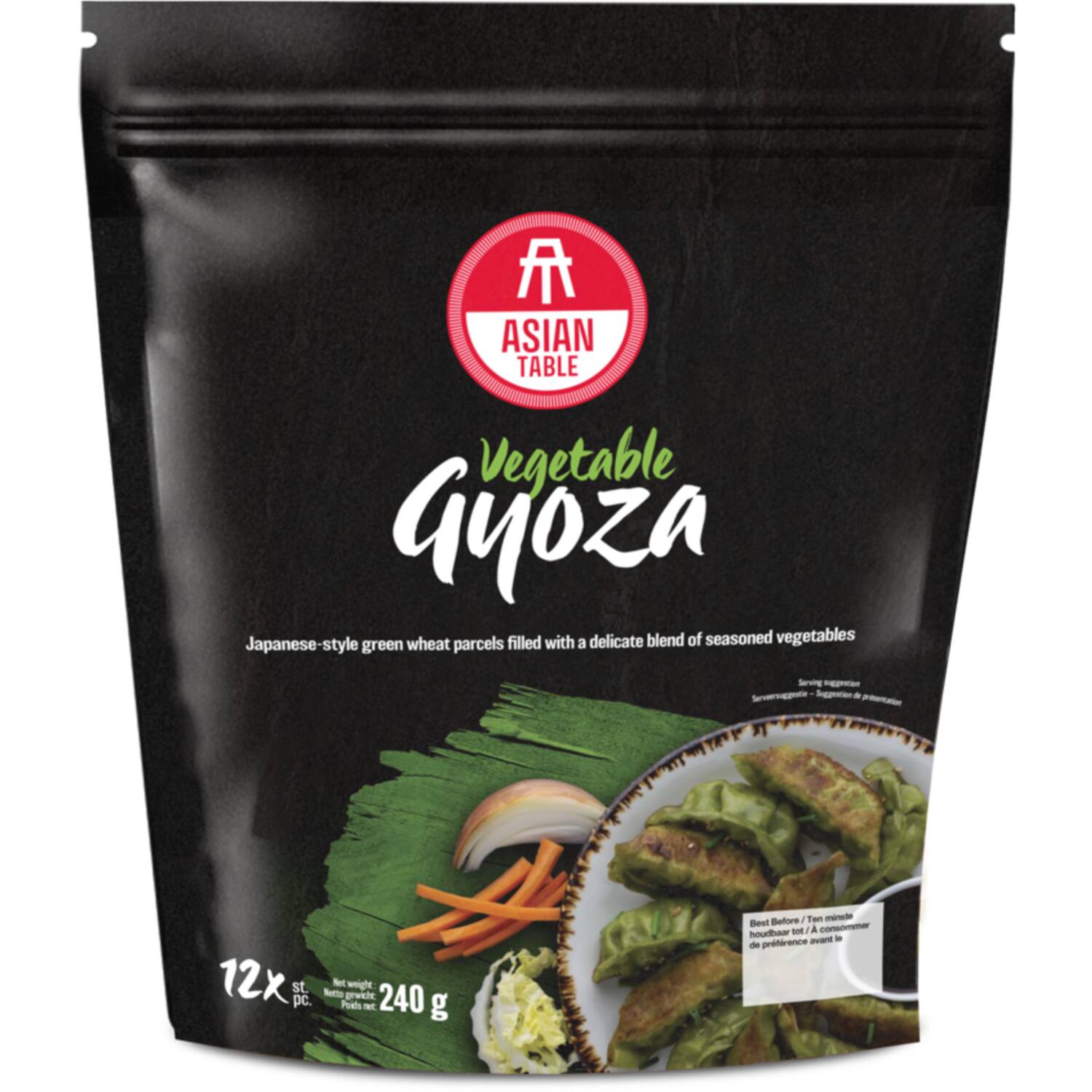 Asian Table gyoza groenten 12x240g
