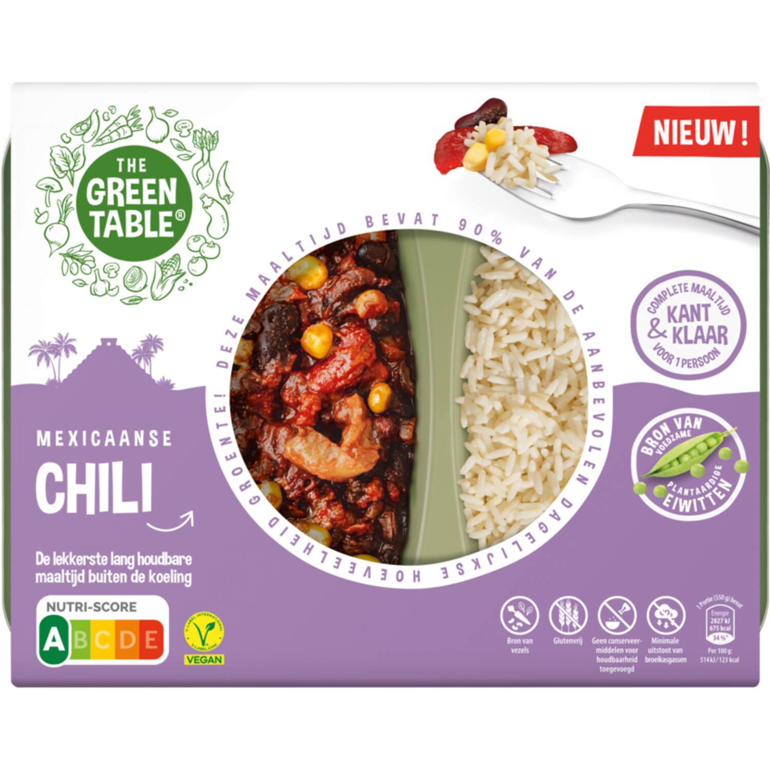 The Green Table Mexicaanse chili 6x550g