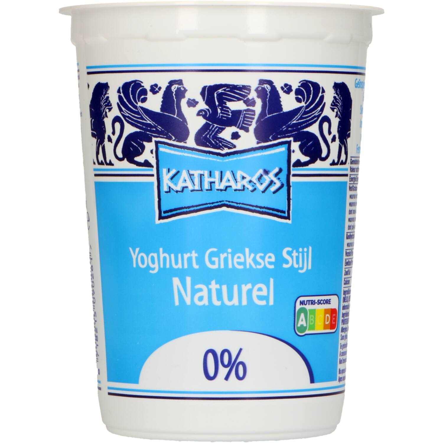 Katharos Yoghurt Griekse stijl 0% Naturel 6x500g