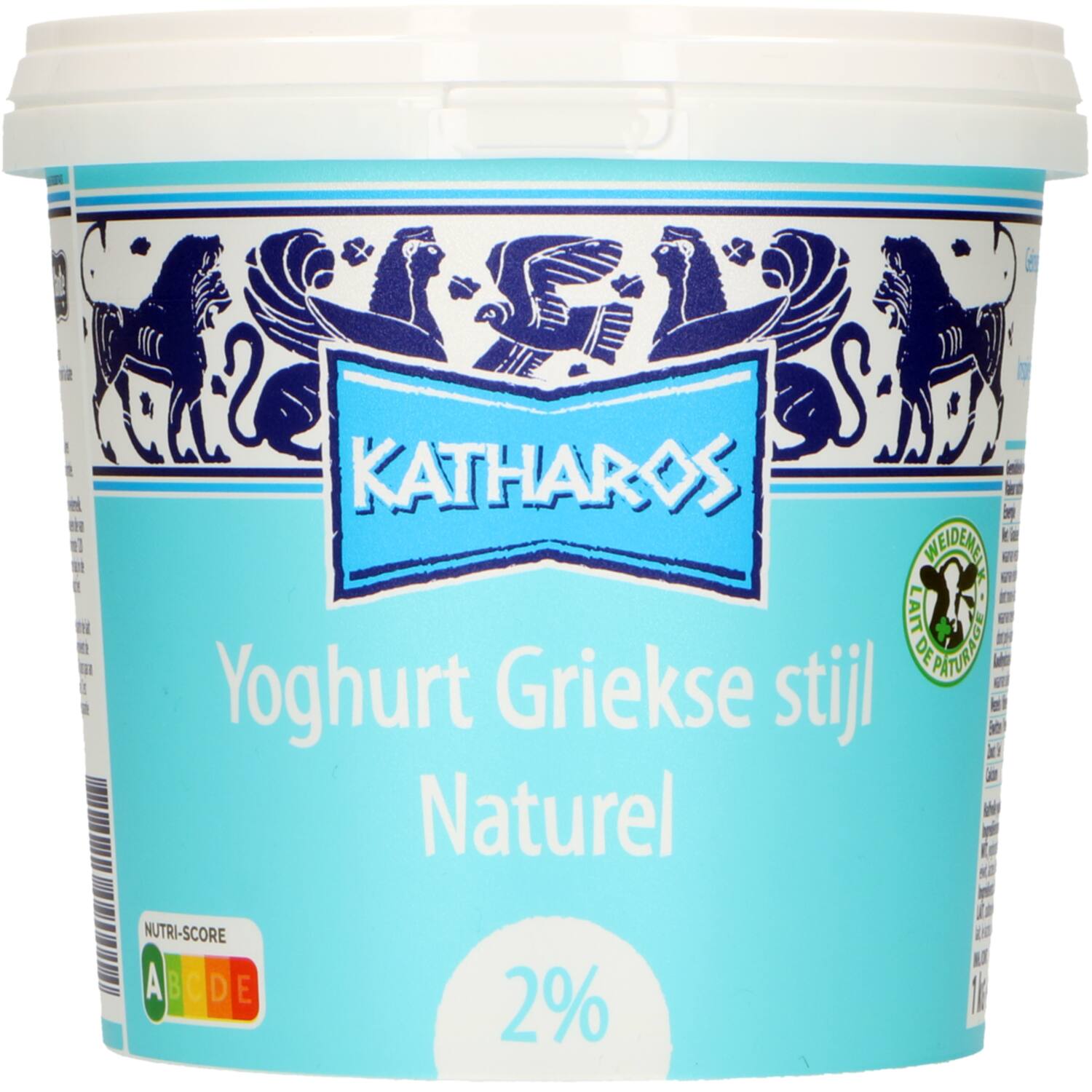 Katharos yoghurt Griekse stijl 2% 6x1kg